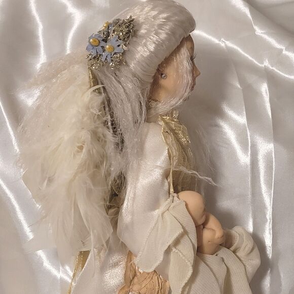 Jacqueline Kent Collection JKC Doll Angel Fairy Godmother with Baby, Doll Artist - Picture 6 of 15